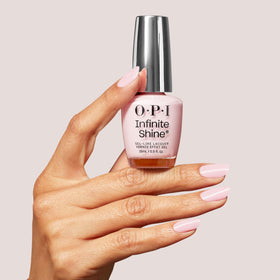 OPI Lavender Bath finish emphasizes gel-like shine without a lamp.