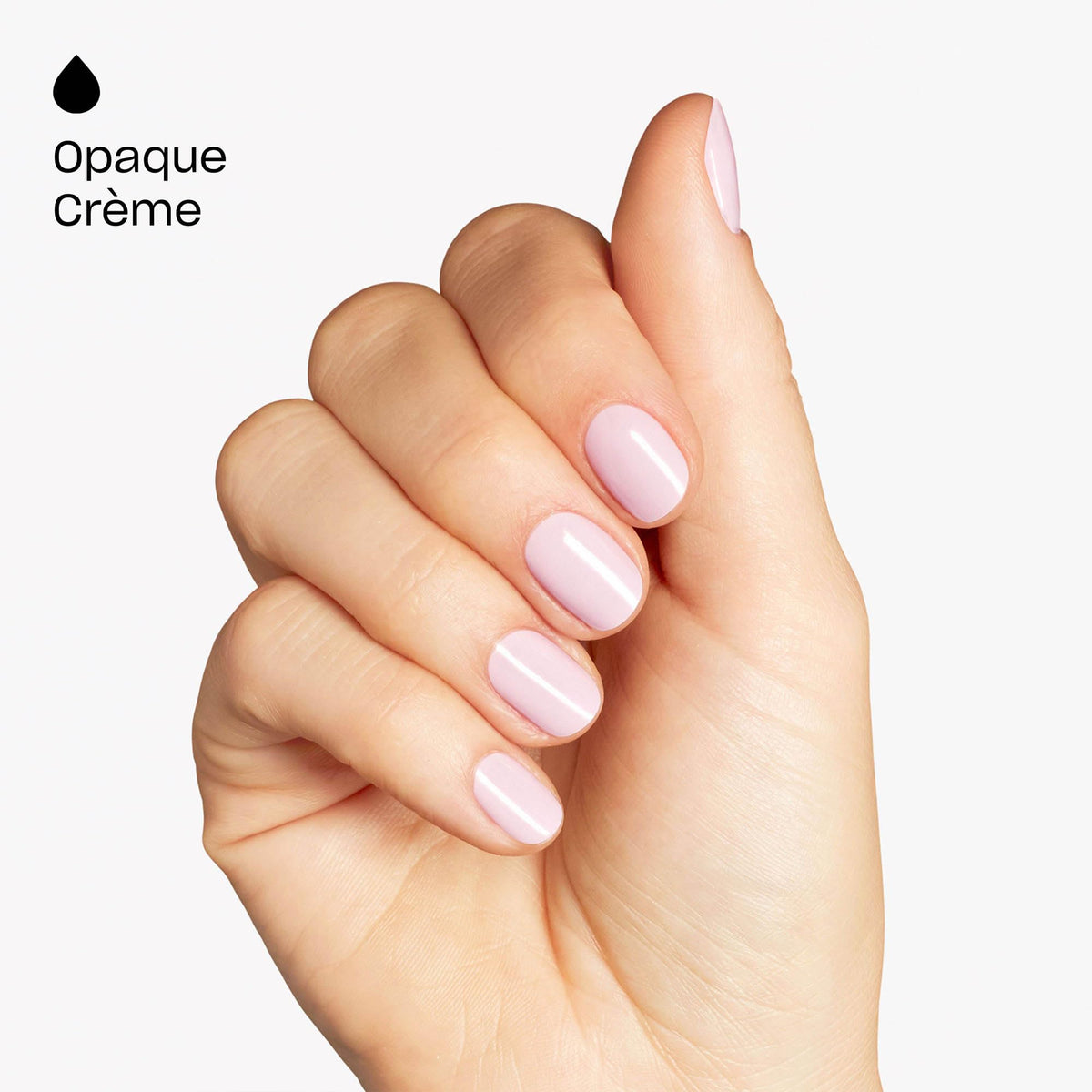 OPI Lavender Bath nail swatch shows soft, pastel purple tone.