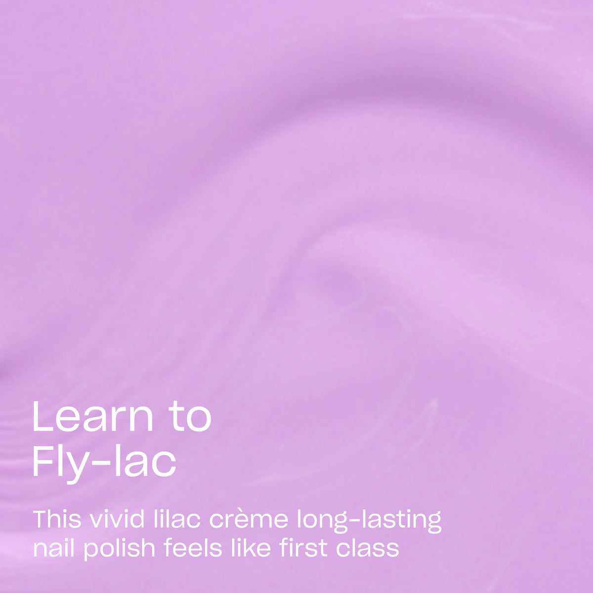 OPI Learn to Fly-lac swatches demonstrate smooth crème finish ideal for easy two-coat coverage