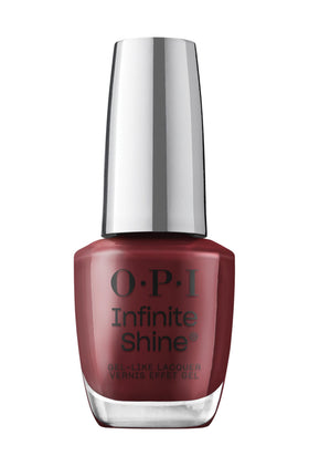 OPI Infinite Shine Raisin the Bar bottle with glossy long-wear finish