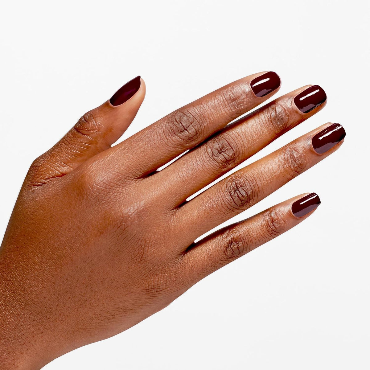 OPI Infinite Shine Raisin the Bar brush applies an even coat