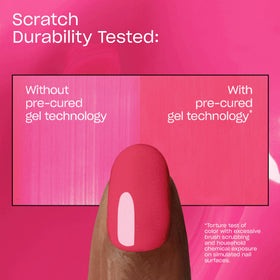 OPI Infinite Shine Stay & Night removal demonstrates easy, damage-free polish removal.