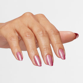 OPI Infinite Shine top coat creates a high-gloss finish for a long-lasting manicure.