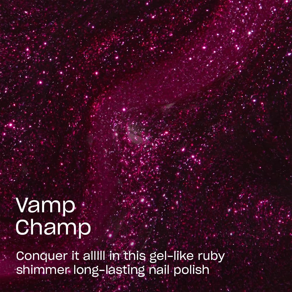 OPI Infinite Shine Vamp Champ brush enables smooth, streak-free nail application