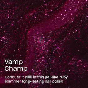OPI Infinite Shine Vamp Champ brush enables smooth, streak-free nail application
