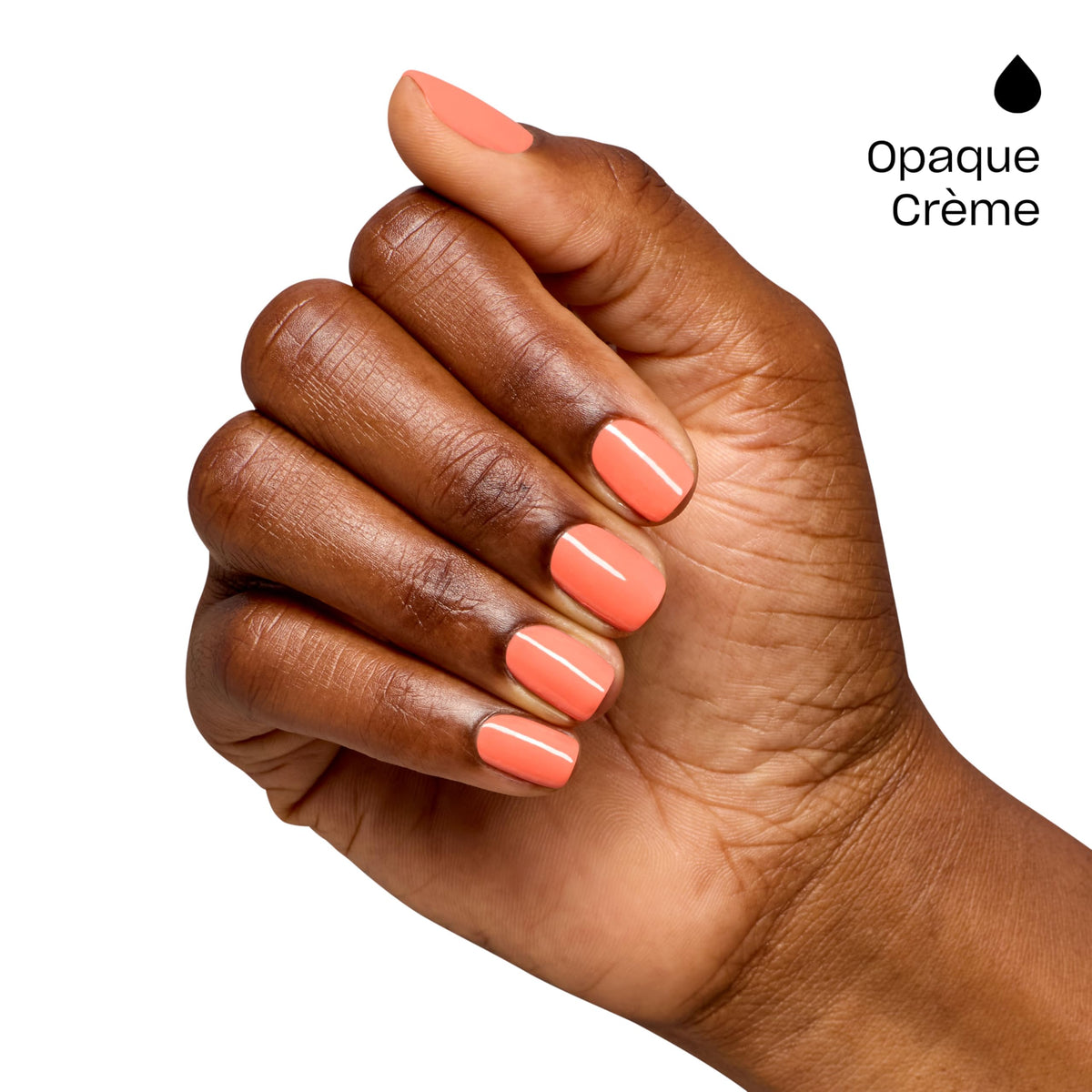 OPI You're One in a Melon product image highlights vegan formula and clean branding.