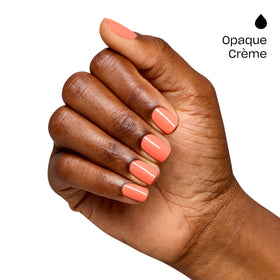 OPI You're One in a Melon product image highlights vegan formula and clean branding.
