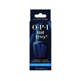 OPI Nail Envy before-and-after nails show improved resilience.