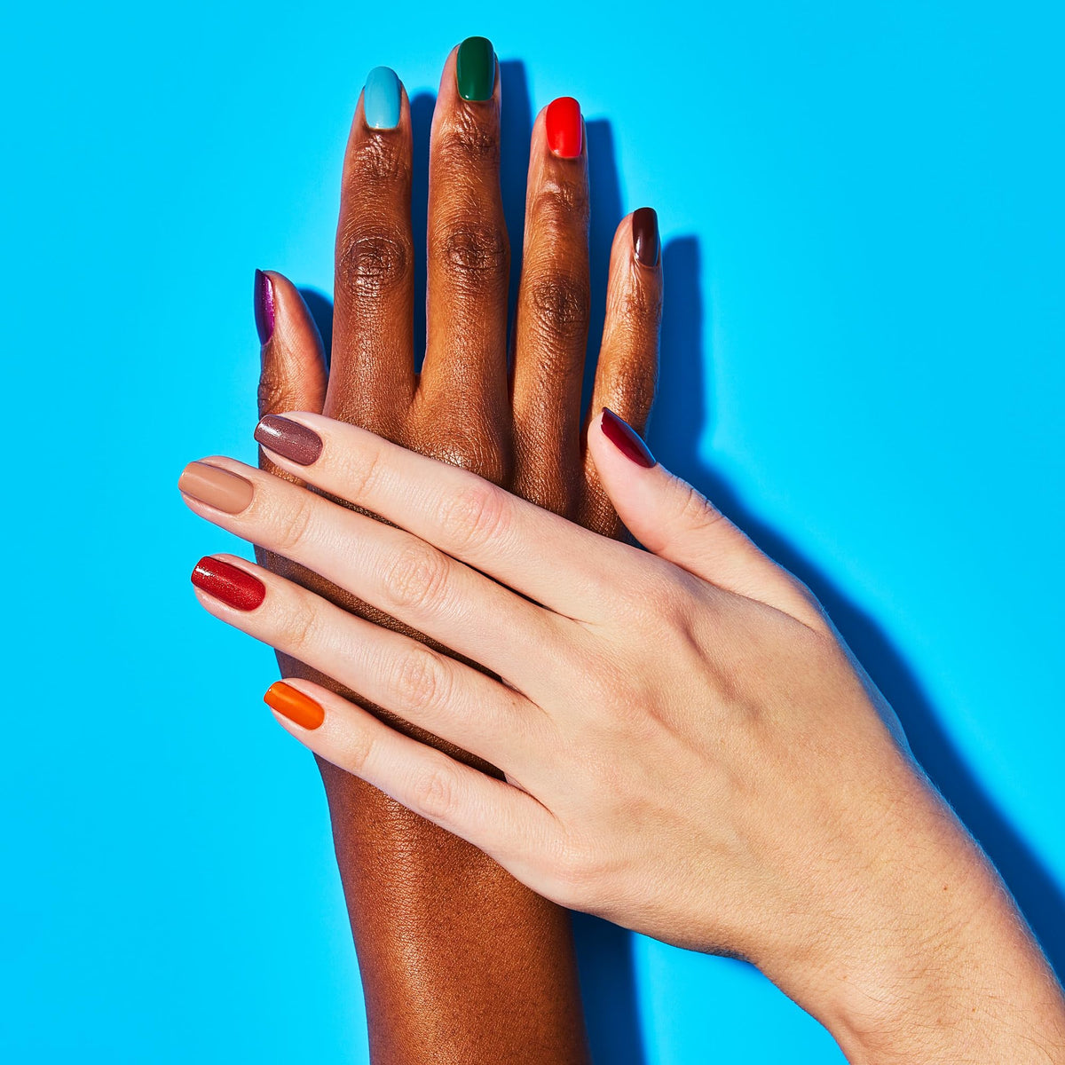 OPI Fall collection box close-up with retro vibes and easy shade picks.