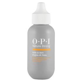 OPI Nature Strong cuticle-softening formula smooths edges for easy push-back.
