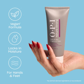 Cream texture with shea butter softens skin and locks in moisture.