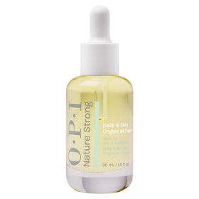 OPI Nature Strong Glow Up bottle with dropper for precise cuticle moisturization.