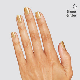 OPI Sugarlips on My Tips holiday glow nails ready for celebrations