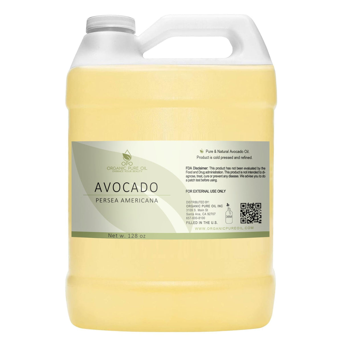 OPO Avocado Oil bottle pour demonstrates versatile skin and hair hydration.