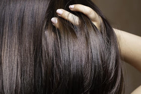OPO Avocado Oil hair deep conditioning action for softness and shine.