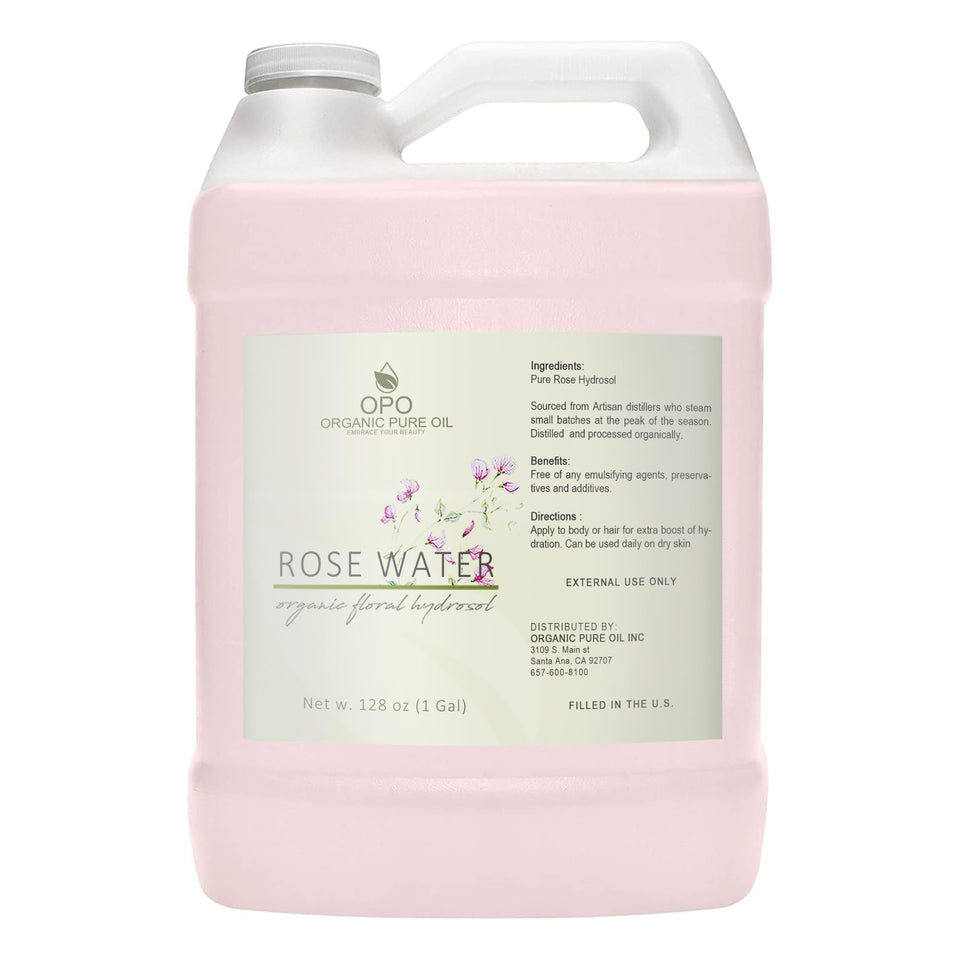 OPO Rose Hydrosol bottle for refreshing facial mist and toning.