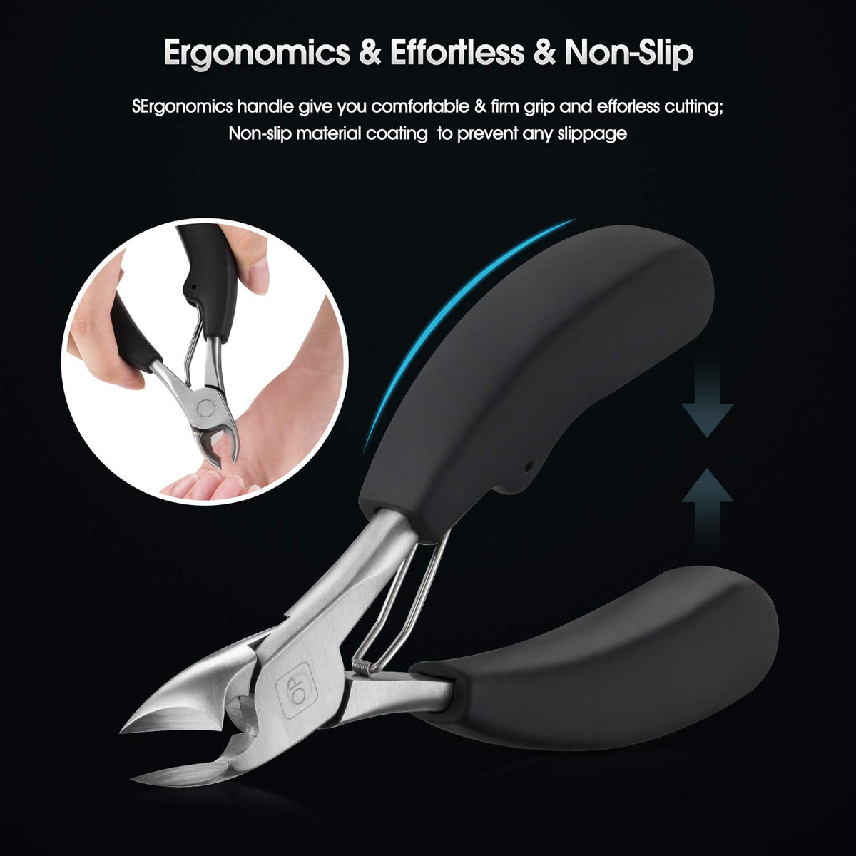 opove X5 surgical-grade stainless steel blade for durability