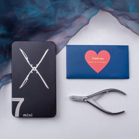opove X7 mini cuticle nippers space gray finish enhances any salon kit