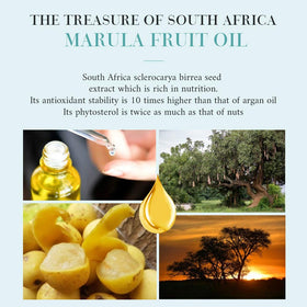 OPPEAL Marula Soul facial soap 28g bar cleanses without residue.