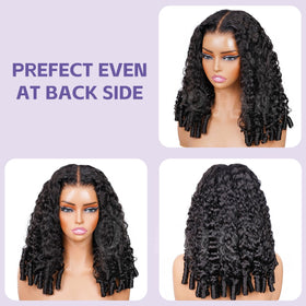 OQ Hair layered-cut Burmese curly style for versatile looks