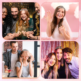 Oqqlin women's dress crowns for events boost photos and memories.