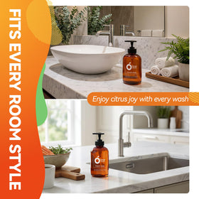 Orange House cruelty-free packaging emphasizes ethical, sustainable production.