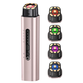 Oranmagic microcurrent facial device with ergonomic handle for precise lifting and contouring.