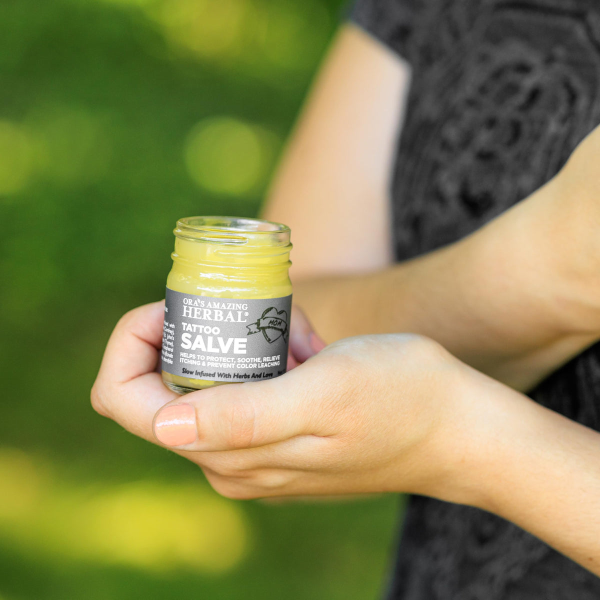 Ora's Amazing Herbal small family-owned business ethos shown on packaging, emphasizing trusted care.