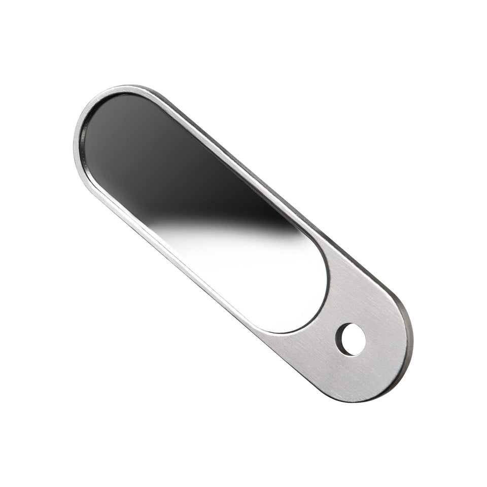 Orbitkey nail file and mirror compact for on the go grooming and touch ups