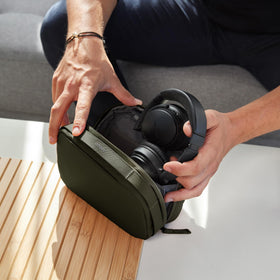 Orbitkey travel-ready organizer fits in bags and carry-ons for easy access.