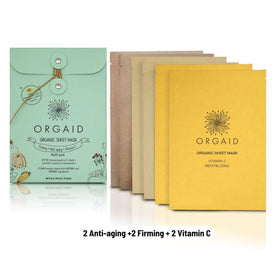 ORGAID Organic Sheet Mask firming pack for a tightened, smoother complexion