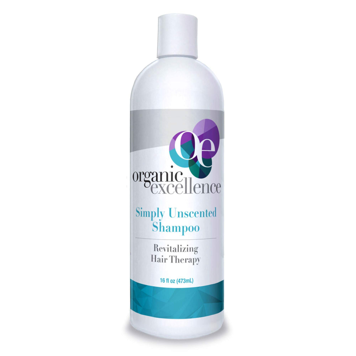 Organic Excellence all natural shampoo bottle promotes a gentle, chemical-free cleanse for daily hair care.