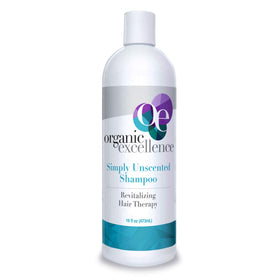 Organic Excellence all natural shampoo bottle promotes a gentle, chemical-free cleanse for daily hair care.