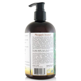 Coco Fiji lotion texture close-up showing creamy moisturizing formula