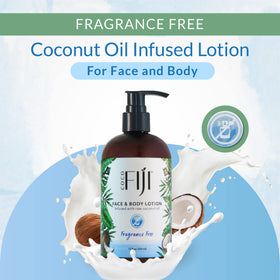 A massage session using Coco Fiji lotion as oil.