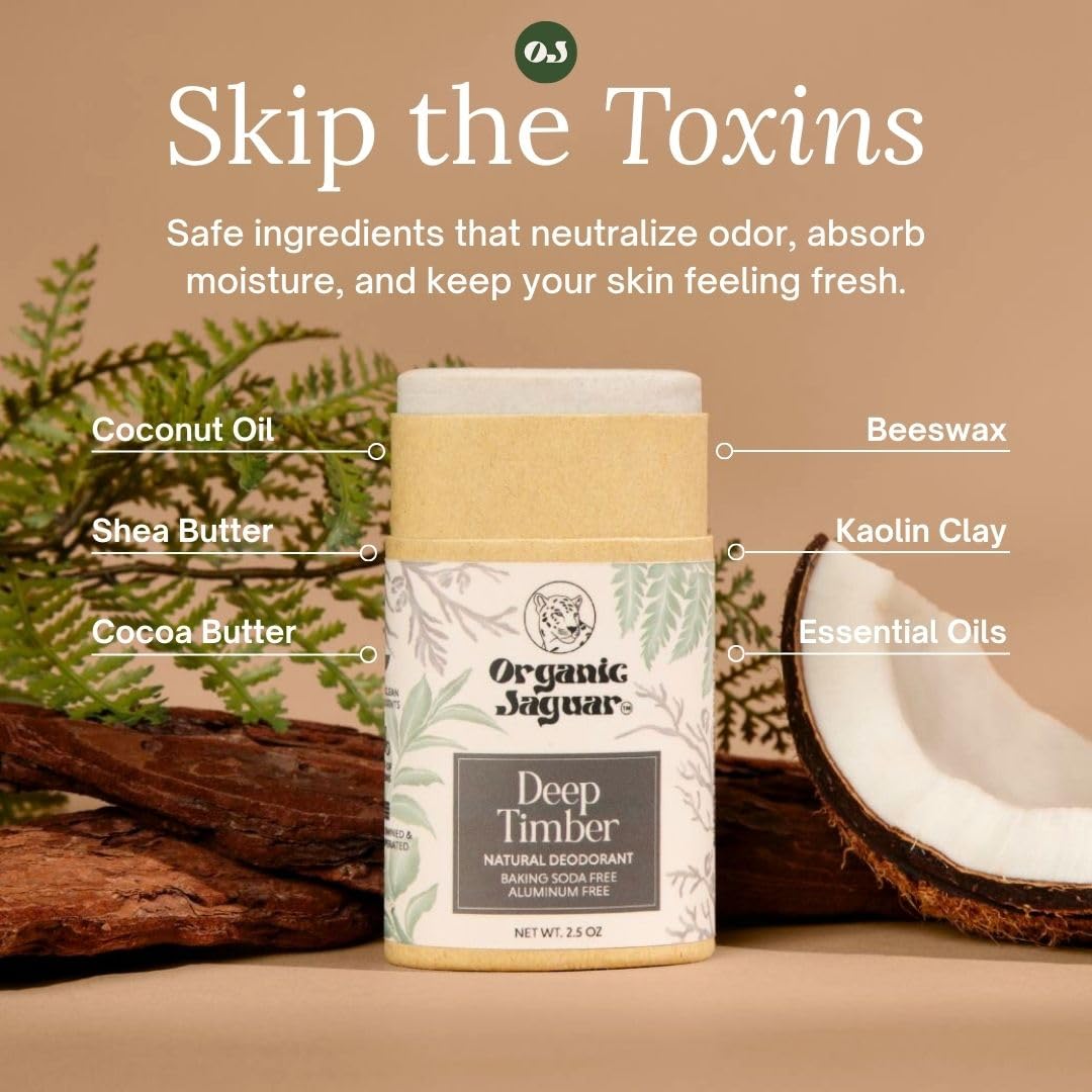 No baking soda formula keeps sensitive skin comfortable and irritation-free.