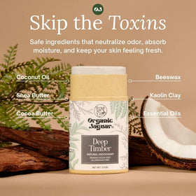 No baking soda formula keeps sensitive skin comfortable and irritation-free.