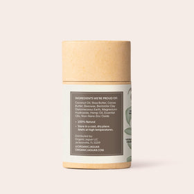 Organic Jaguar coconut oil and shea butter formula nourishes skin.