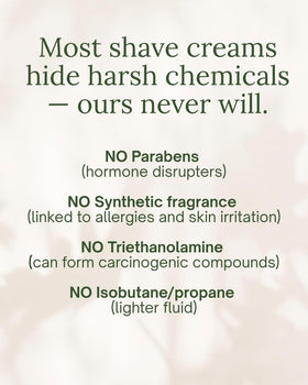 Organic Jaguar shave gel with aloe vera soothes the skin during shaving.