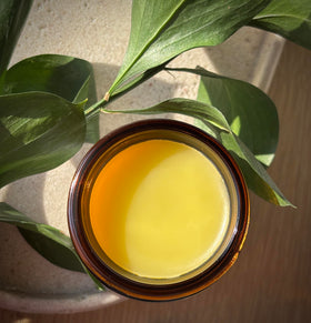 Organic Meadow Herbals Skin Healer Salve label highlights USDA Organic.