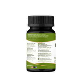Organic Spree Bhringraj storage image reminding to keep potency and shelf life.