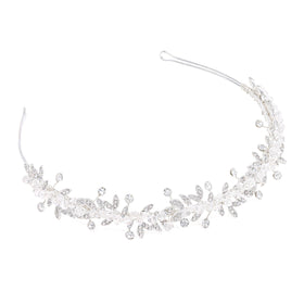 Oriamour flower girl headband crystal design for weddings