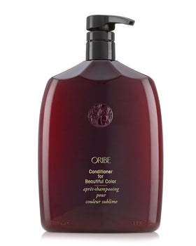 Oribe Beautiful Color Conditioner 33.8 oz bottle highlighting color protection