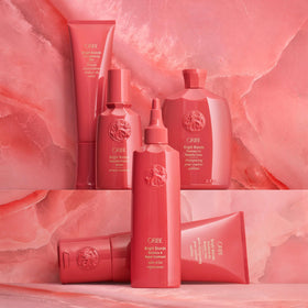 Oribe result image showing brighter, healthier-looking blonde