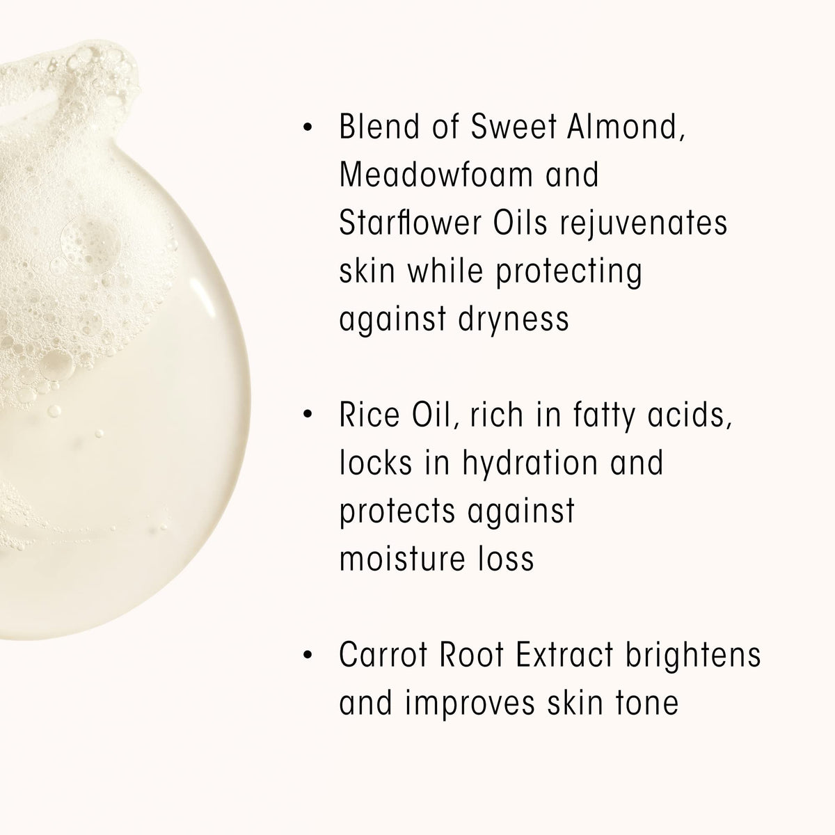 Oribe Côte d’Azur lather creates a creamy cleansing moment.