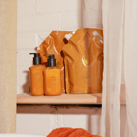 Oribe Côte d’Azur packaging design communicates luxury and sustainability.