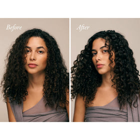 Oribe Mystify Restyling Spray heat protection up to 450F while refreshing style