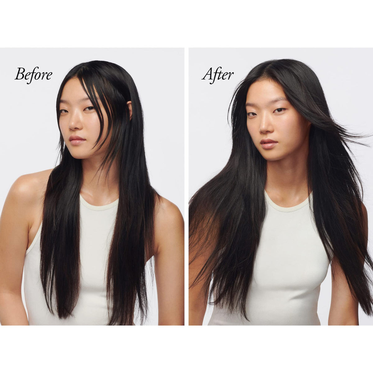 Oribe Serene Scalp Mist spray in action for quick root refresh