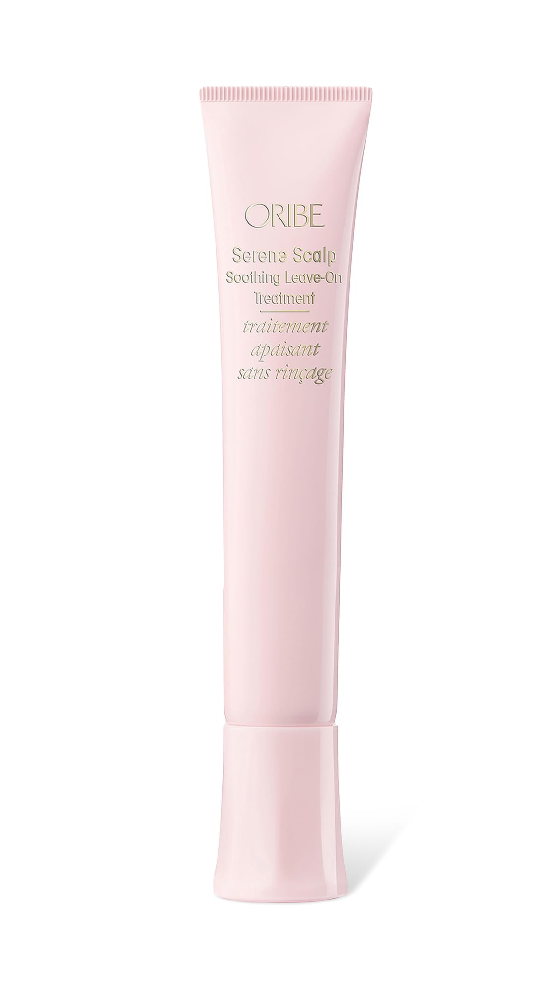 Oribe Serene Scalp soothing leave-on bottle for fast-absorbing relief on the scalp.