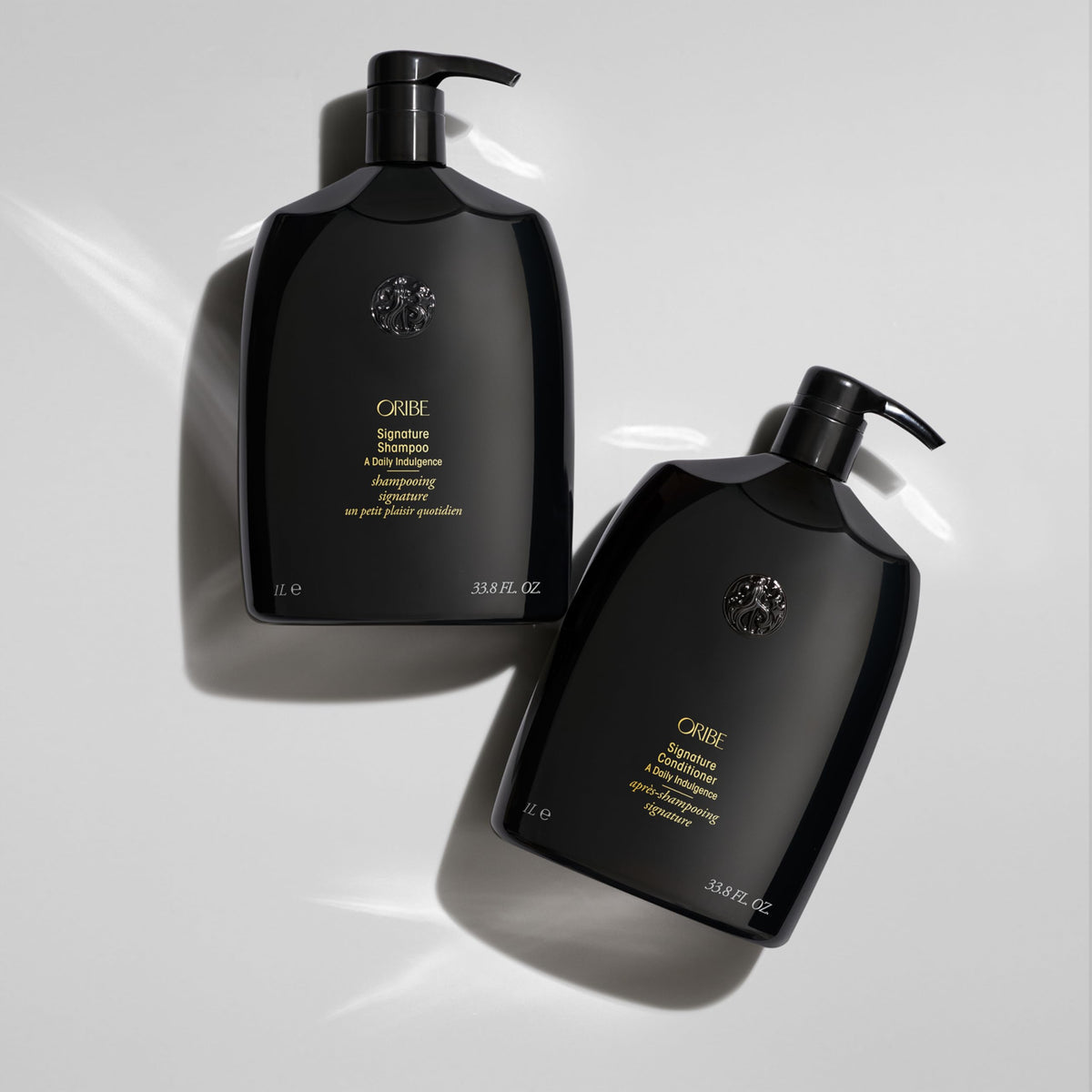 ORIBE Signature Conditioner silky texture signals luxurious conditioning without heaviness.